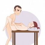 «Правильный угол» – секс в позе 85